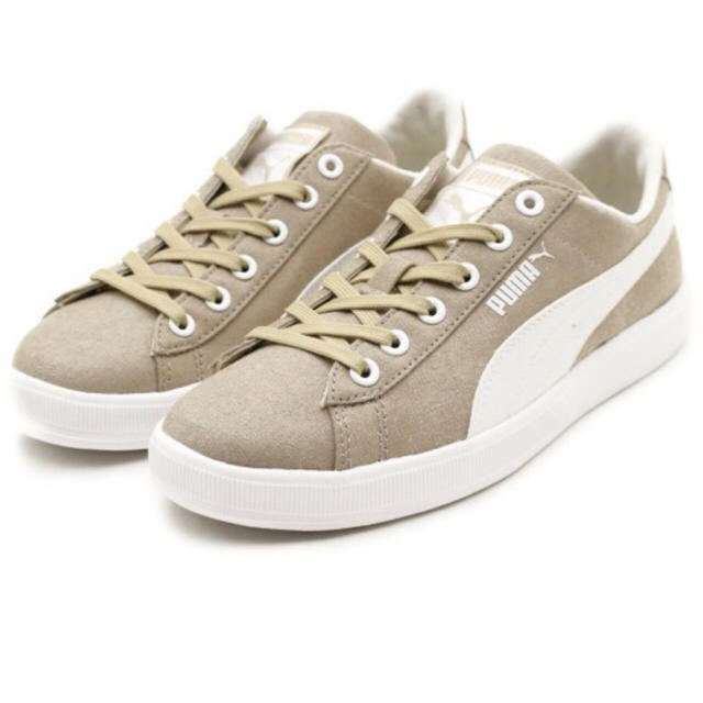 PUMA - puma スニーカー ベージュ 23㎝の通販 by g_deen's shop｜プーマならラクマ