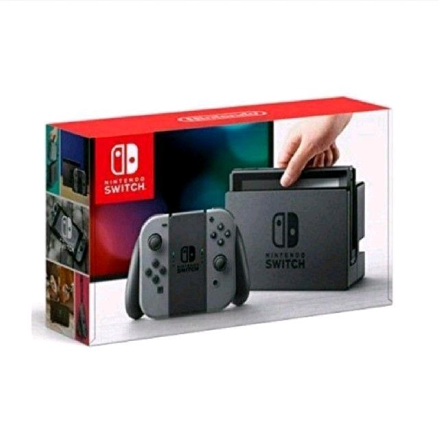 Nintendo Switch(ニンテンドースイッチ)のテンテン様専用 ニンテンドー スイッチ switch グレー 任天堂 エンタメ/ホビーのゲームソフト/ゲーム機本体(家庭用ゲーム機本体)の商品写真