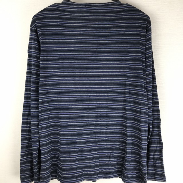 BURBERRY(バーバリー)の美品 BURBERRY London 長袖クルーネックカットソー ボーダー M メンズのトップス(Tシャツ/カットソー(七分/長袖))の商品写真