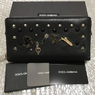 ドルチェアンドガッバーナ(DOLCE&GABBANA)の新品未使用  D&G ミュージック ジップアラウンド長財布(長財布)