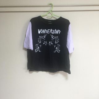 ウィゴー(WEGO)のWEGO購入ʕ·͡ˑ·ཻʔラグランTシャツ(Tシャツ(半袖/袖なし))