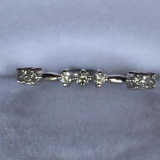 アーカー(AHKAH)のSALE アーカーダイヤモンド0.12ct K18WG リング(リング(指輪))