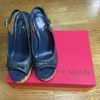 ケイトスペードニューヨーク(kate spade new york)の【お値下げ検討致します】★ケイト★ウェッジソール(サンダル)