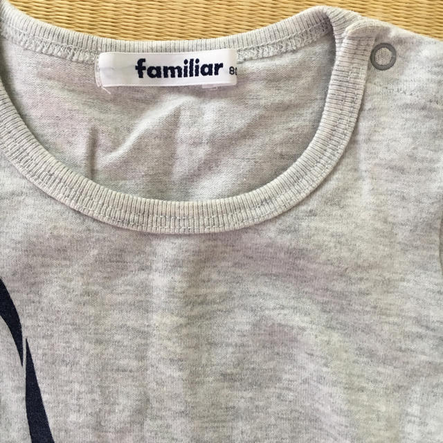 familiar(ファミリア)のfamiliar✴︎Tシャツ80セット キッズ/ベビー/マタニティのベビー服(~85cm)(Ｔシャツ)の商品写真