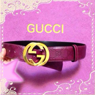 グッチ(Gucci)のGUCCI＊GGバックルベルト(ベルト)