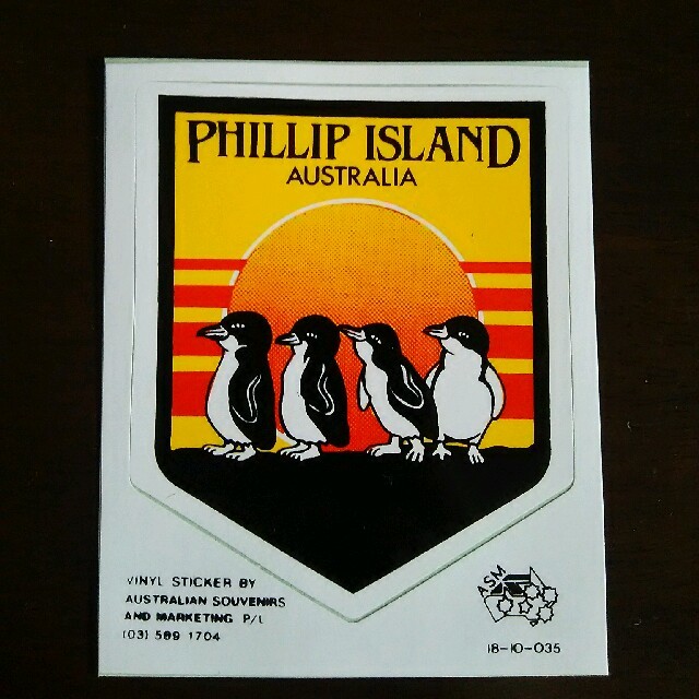 オーストリア  PHILLlP ISLAND ステッカー その他のその他(その他)の商品写真