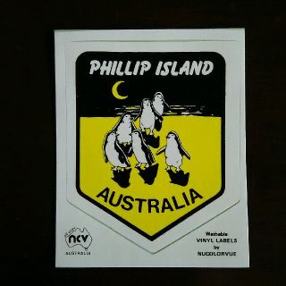 オーストリア  PHILLlP ISLAND ステッカー(その他)