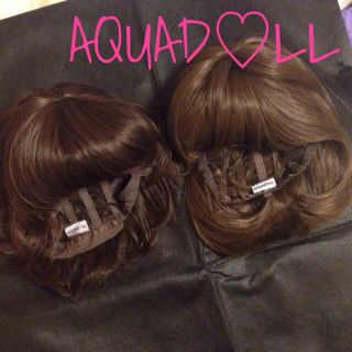 AQUAD♡LL  ウィッグセット(ショートカール)