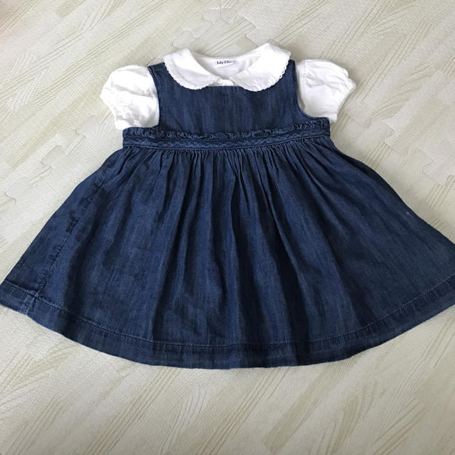 babyGAP(ベビーギャップ)の美品 ベビーギャップ ワンピース キッズ/ベビー/マタニティのベビー服(~85cm)(ワンピース)の商品写真