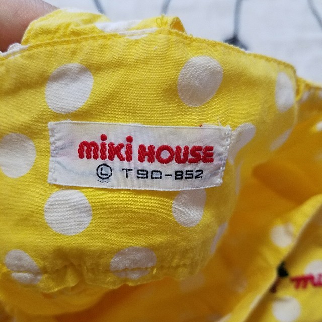 mikihouse(ミキハウス)のミキハウス ワンピース キッズ/ベビー/マタニティのキッズ服女の子用(90cm~)(ワンピース)の商品写真