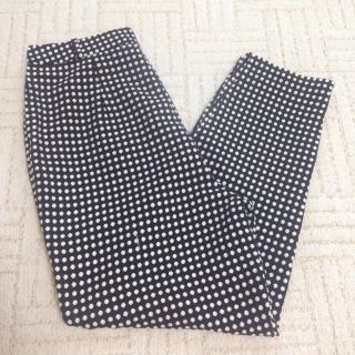 ドットアンドストライプスチャイルドウーマン(Dot&Stripes CHILDWOMAN)の水玉 ドット 刺繍 パンツ(カジュアルパンツ)