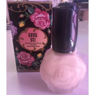 アナスイ(ANNA SUI)のANNA SUI モイスチュアリッチ フリュイドファンデーション(ファンデーション)