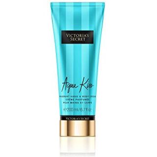 ヴィクトリアズシークレット(Victoria's Secret)の新品 未使用 未開封♡ Aqua Kiss ハンド & ボディクリーム(ハンドクリーム)