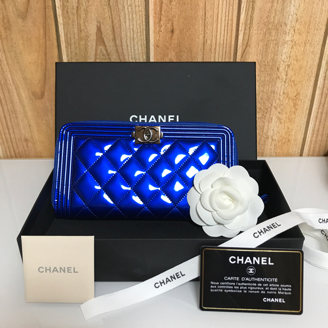 人気ブランド CHANEL - シャネル長財布 財布 CHANEL ボーイシャネル