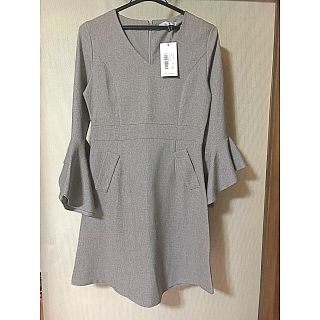 フィフス(fifth)の安価♡様専用    fifth グレーワンピース(ひざ丈ワンピース)