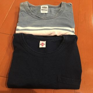 ロンハーマン(Ron Herman)の【格安】Denimeドゥーニムデニムインディゴ染Tシャツ2枚セットロンハーマン(Tシャツ/カットソー(半袖/袖なし))