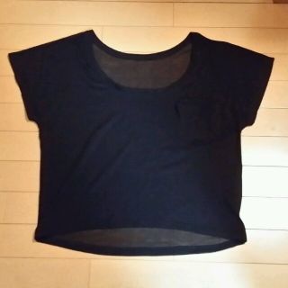 ムルーア(MURUA)のバックシースルーTシャツ/MURUA(Tシャツ(半袖/袖なし))