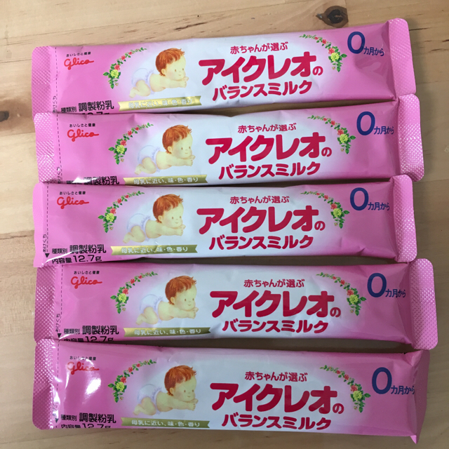 アイクレオ 大缶 3点、スティック5本セット キッズ/ベビー/マタニティの授乳/お食事用品(その他)の商品写真