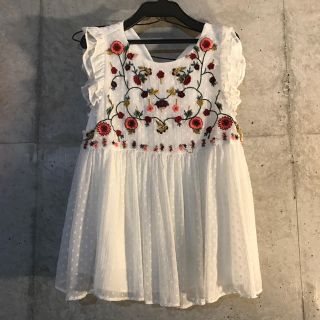 ザラ(ZARA)のZARA タンクトップ ブラウス 美品です(シャツ/ブラウス(半袖/袖なし))