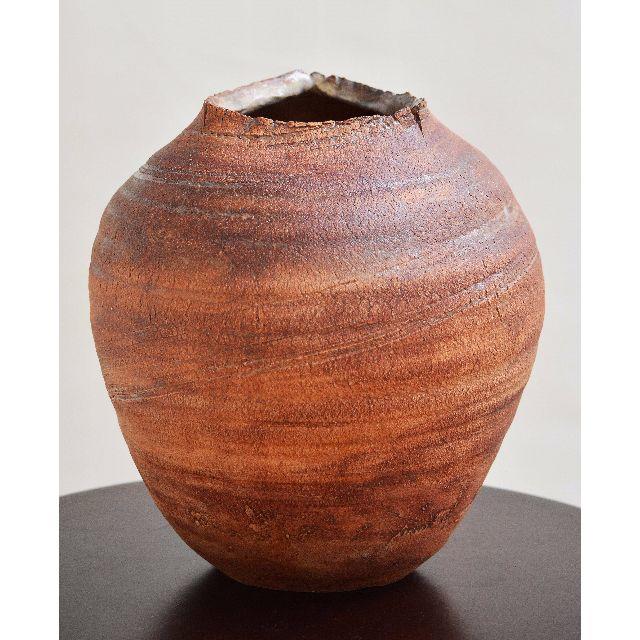 見事な 陶器　花器「大地の歌」 陶芸