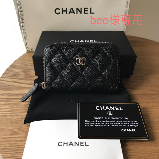 CHANEL - シャネル☆CHANEL大人気ミニ財布☆マトラッセ キャビアスキン