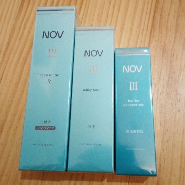 【高い素材】 NOVⅢ　ノブⅢ　3点セット 化粧水/ローション