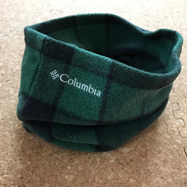 Columbia(コロンビア)のColumbia コロンビア ネックウォーマー グリーンチェック柄 レディースのファッション小物(ネックウォーマー)の商品写真