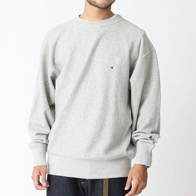 Champion(チャンピオン)のChampion×BEAMS 別注★ ルーズフィット スウェット★Ｍグレー メンズのトップス(スウェット)の商品写真