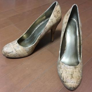 ナインウエスト(NINE WEST)の《送料込》【NINE WEST:ナインウェスト】コルク素材ハイヒール・パンプス(ハイヒール/パンプス)