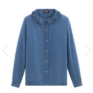 アーペーセー(A.P.C)のa.p.c フリルシャツ(シャツ/ブラウス(長袖/七分))