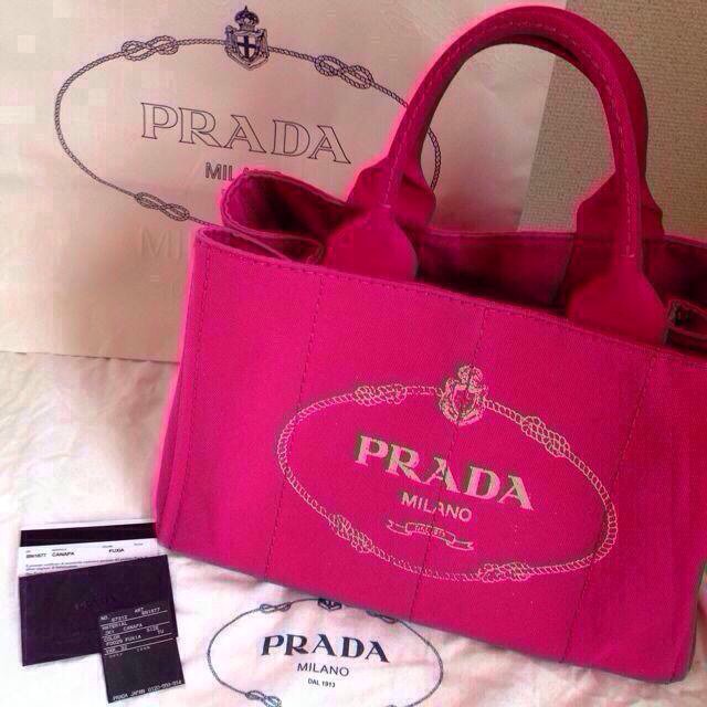 低価格で大人気の PRADA - 値下げ交渉歓迎 PRADA カナパ ハンドバッグ