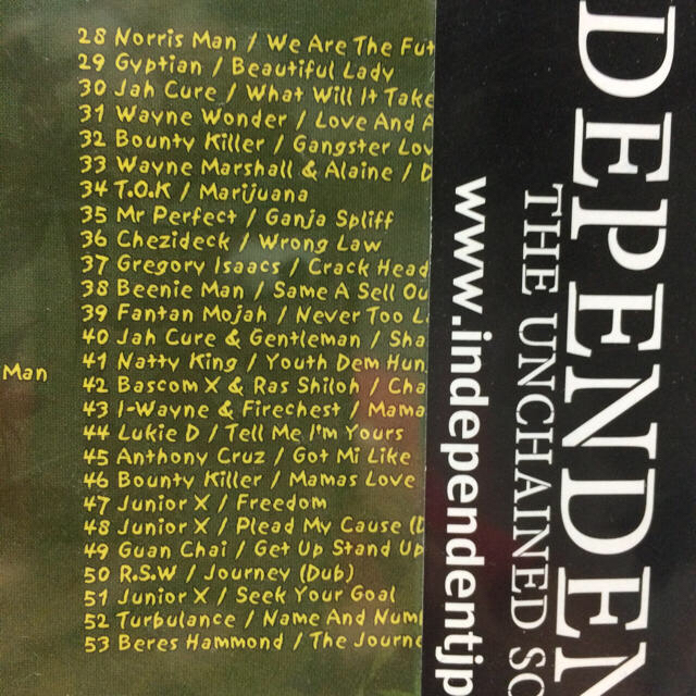 [新着]ROAD TO ZION Indipendent エンタメ/ホビーのCD(ワールドミュージック)の商品写真