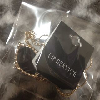 リップサービス(LIP SERVICE)の新品 LIP値下げ(ネックレス)