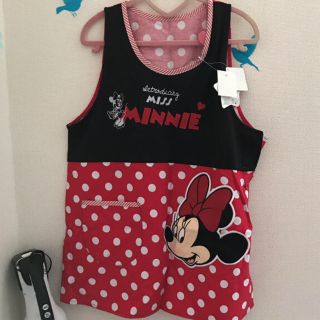 ディズニー(Disney)の新品 タグ付き ミニー エプロン(その他)