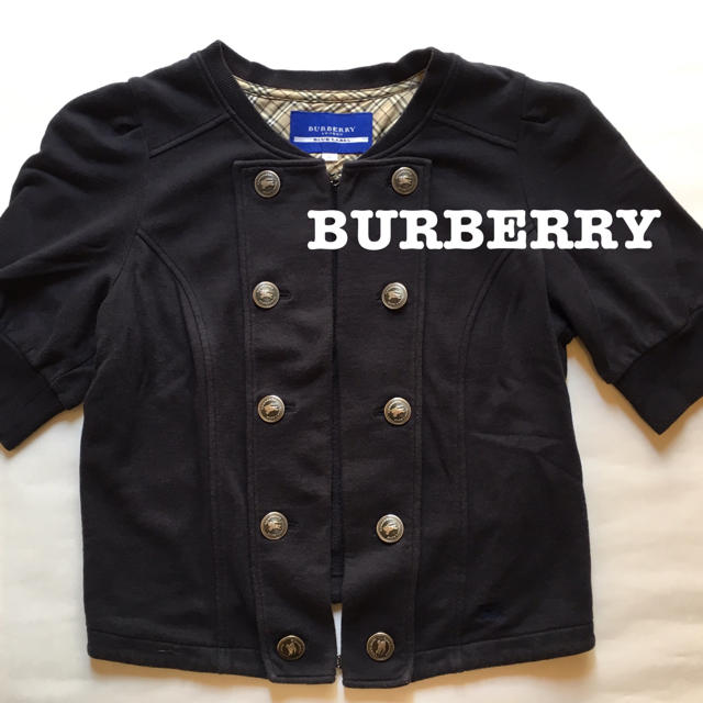 BURBERRY BLUE LABEL(バーバリーブルーレーベル)のBURBERRY BLUE LABEL ボレロ風ジャケット  レディースのジャケット/アウター(その他)の商品写真