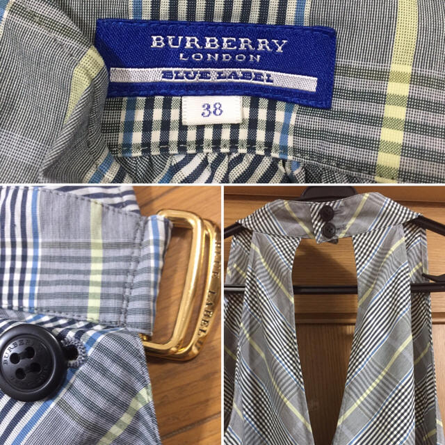 BURBERRY BLUE LABEL(バーバリーブルーレーベル)のひかる様専用  バーバリーブルーレーベル  ホルターネック   レディースのトップス(ホルターネック)の商品写真