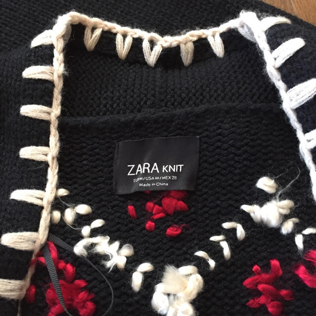 未使用美品 値下げ可♡ZARA カウチンカーディガン