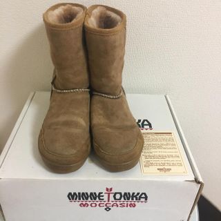 ミネトンカ(Minnetonka)のミネトンカ♡ファーブーツ(ブーツ)