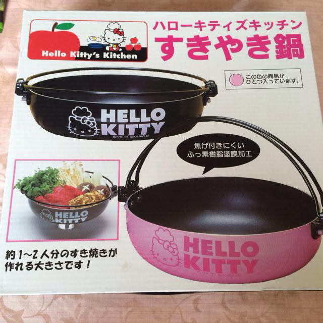 新品＊キティ＊すき焼き鍋 その他のその他(その他)の商品写真