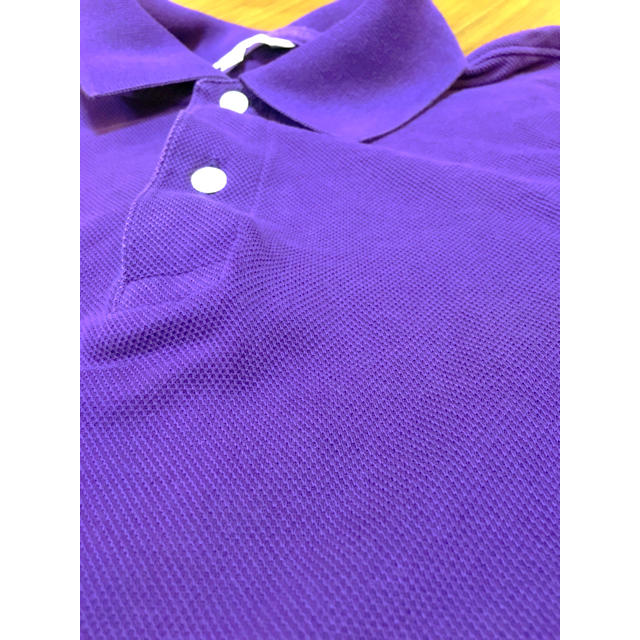 UNIQLO(ユニクロ)のUNIQLO☆ポロシャツ 紫 メンズのトップス(ポロシャツ)の商品写真