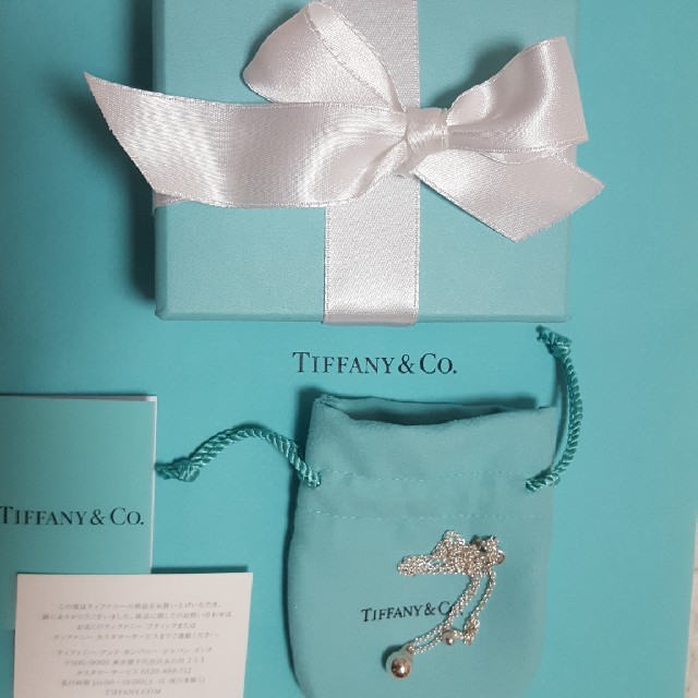 未使用TIFFANY&Co.TIFFANY HARDWEAR
ボール ペンダントネックレス