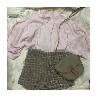 サンタモニカ(Santa Monica)のvintage  pink blouse🐷(シャツ/ブラウス(長袖/七分))