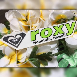 ロキシー(Roxy)の☆ROXYハワイ☆新品未使用品☆格安‼️kirakiraラメ仕上げステッカーG(サーフィン)