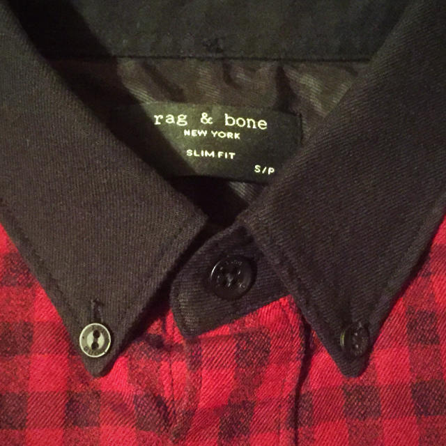 Rag & Bone - RAG&BONE YOKOHAMA SHIRT サイズS 新品未使用 REDの通販