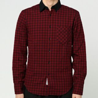 ラグアンドボーン(Rag & Bone)のRAG&BONE YOKOHAMA SHIRT サイズS 新品未使用 RED(シャツ)