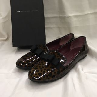 マークバイマークジェイコブス(MARC BY MARC JACOBS)のMARC by ☆ ヒョウ柄のフラットシューズ！(バレエシューズ)