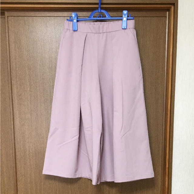 ViS(ヴィス)の新品 vis レーヨン混 ストレッチ イージー ガウチョ パンツ L レディースのパンツ(クロップドパンツ)の商品写真