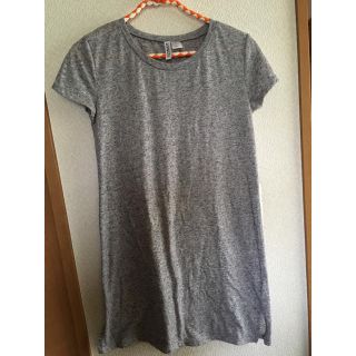 エイチアンドエム(H&M)のH&M Ｔシャツワンピ(ミニワンピース)