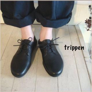 ネストローブ(nest Robe)のtrippen Pot black 38(ローファー/革靴)