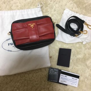 プラダ(PRADA)のプラダ リボンショルダーバッグ(ショルダーバッグ)